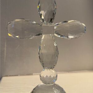 Crystal Cross Ornament